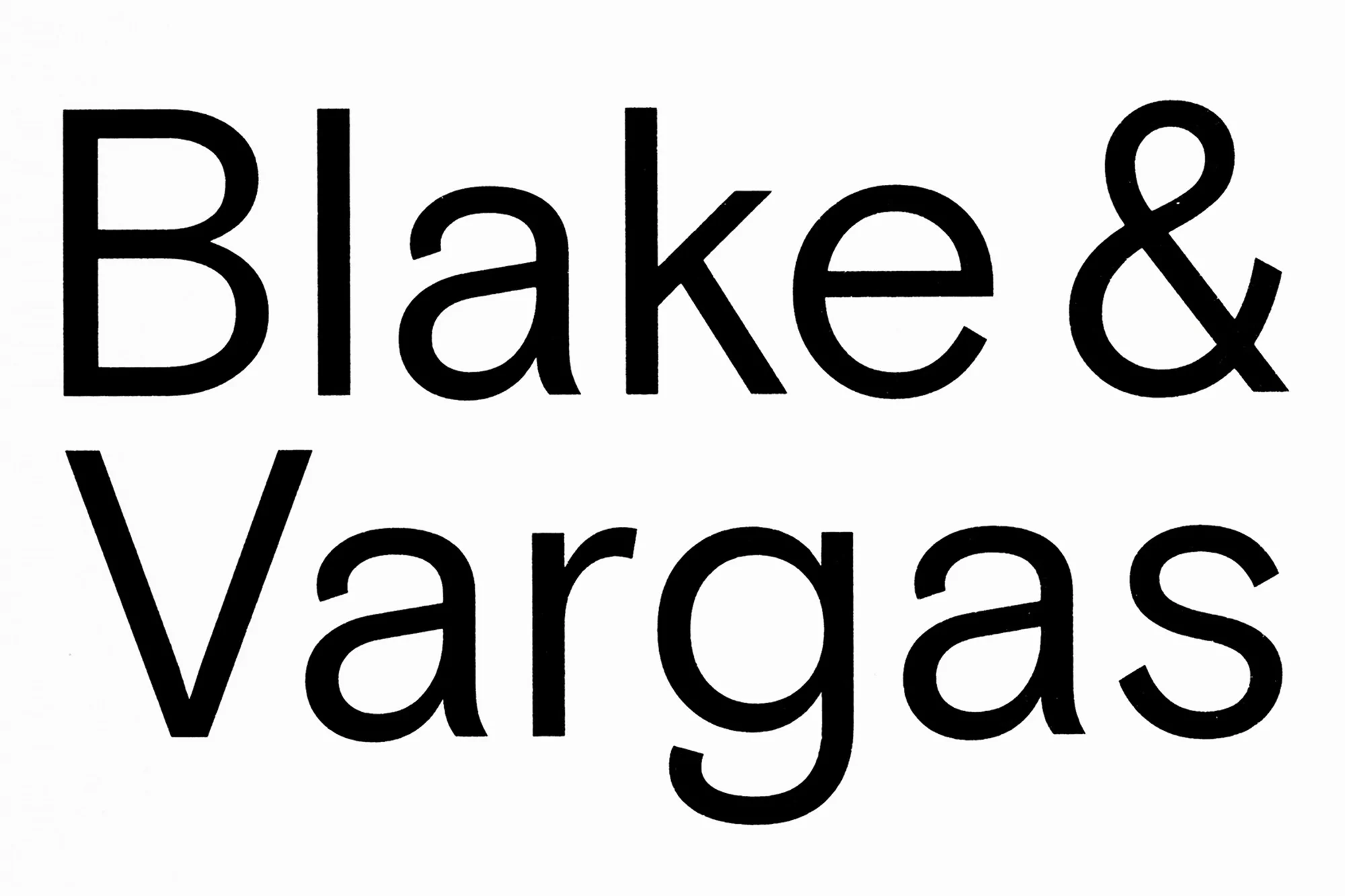 Blake & Vargas by Studio Last