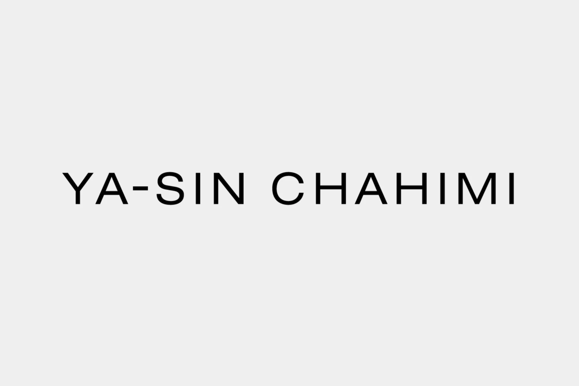Ya-sin Chahimi by Daniel Carlsten