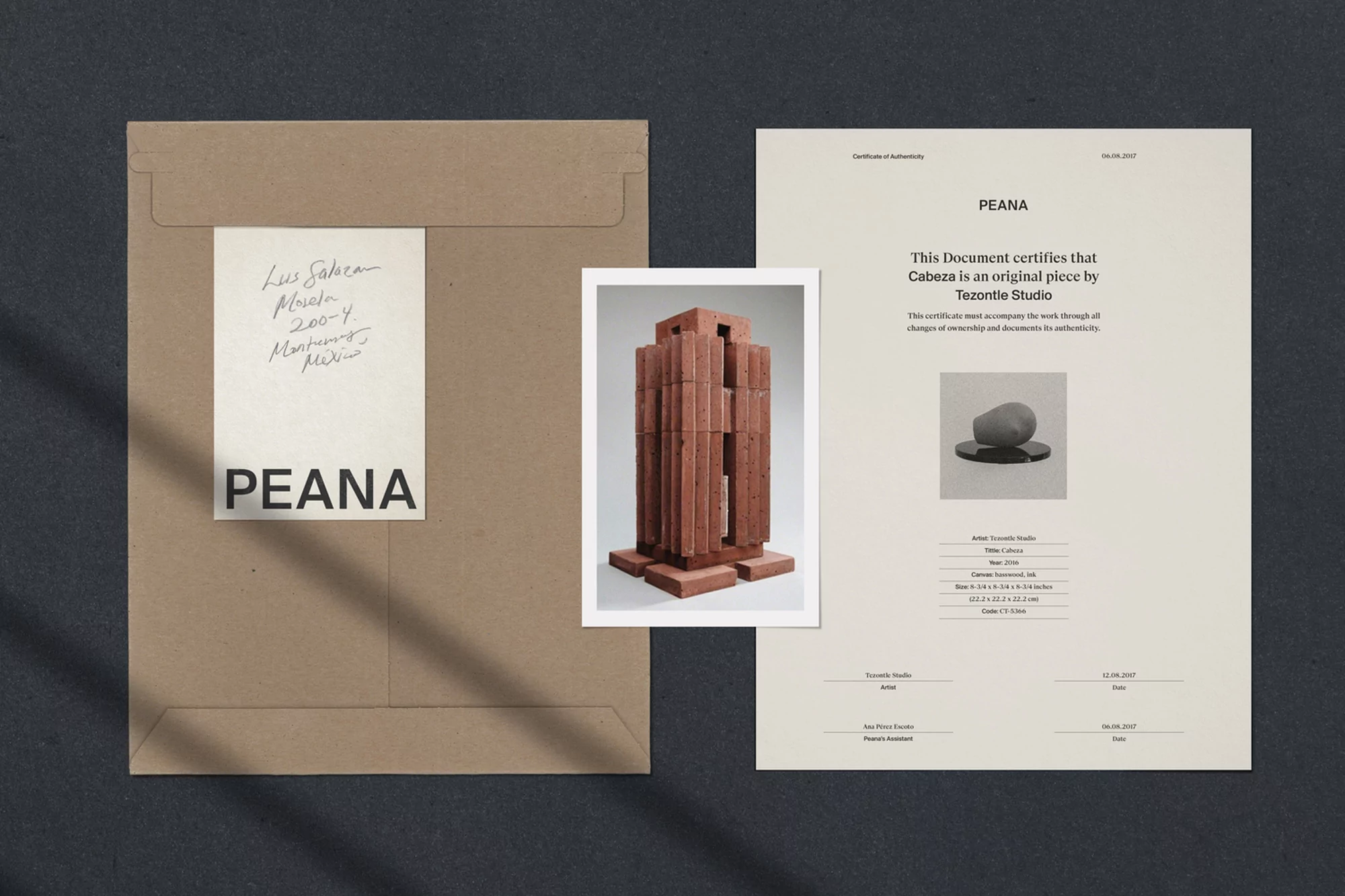 Peana by Monumento