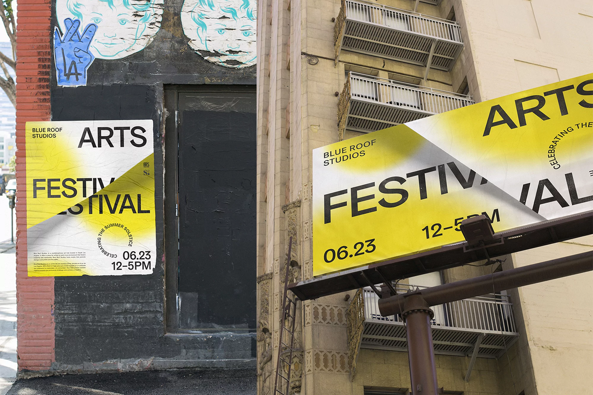 Blue Roof Studios Arts Festival by Forth + Back