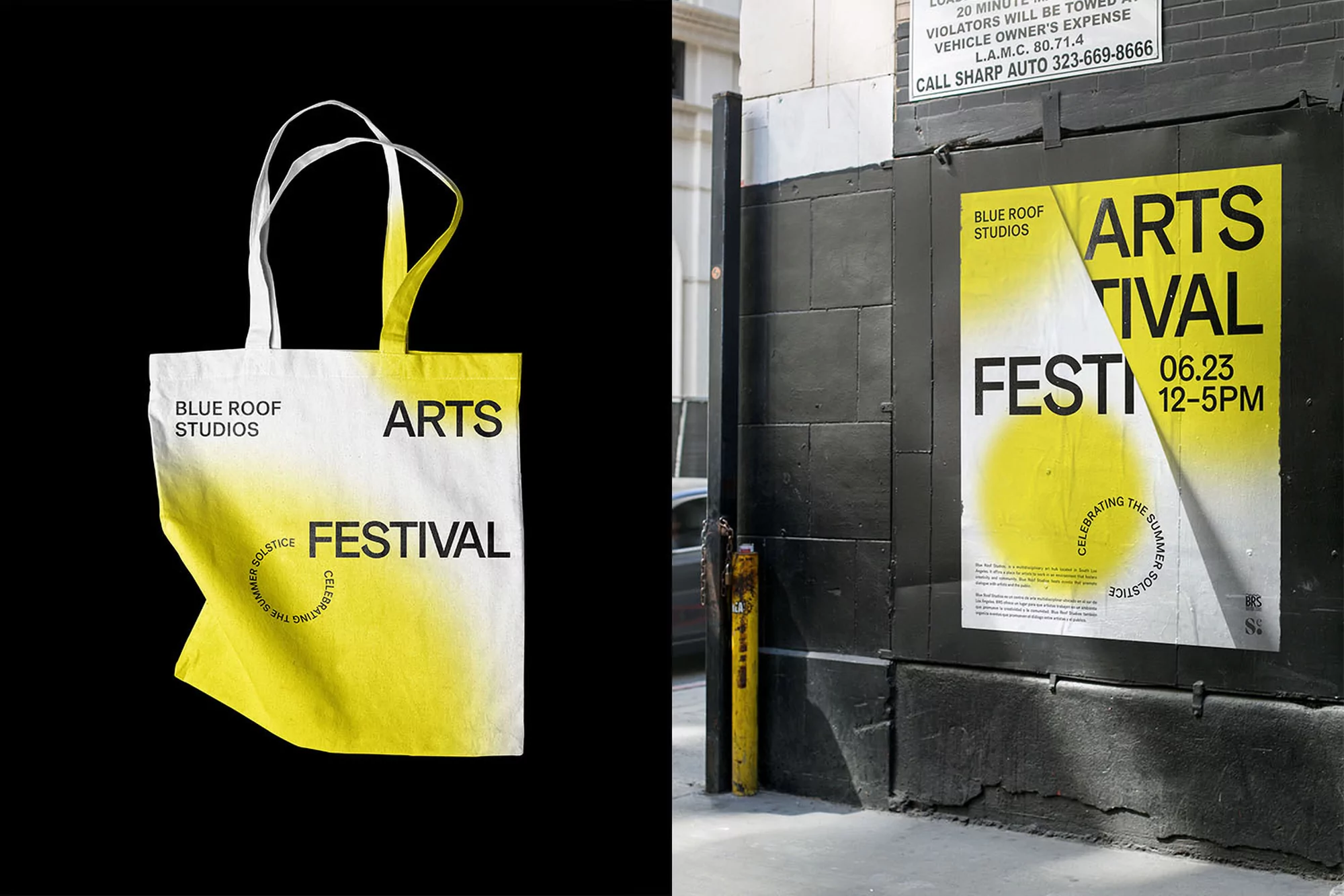 Blue Roof Studios Arts Festival by Forth + Back