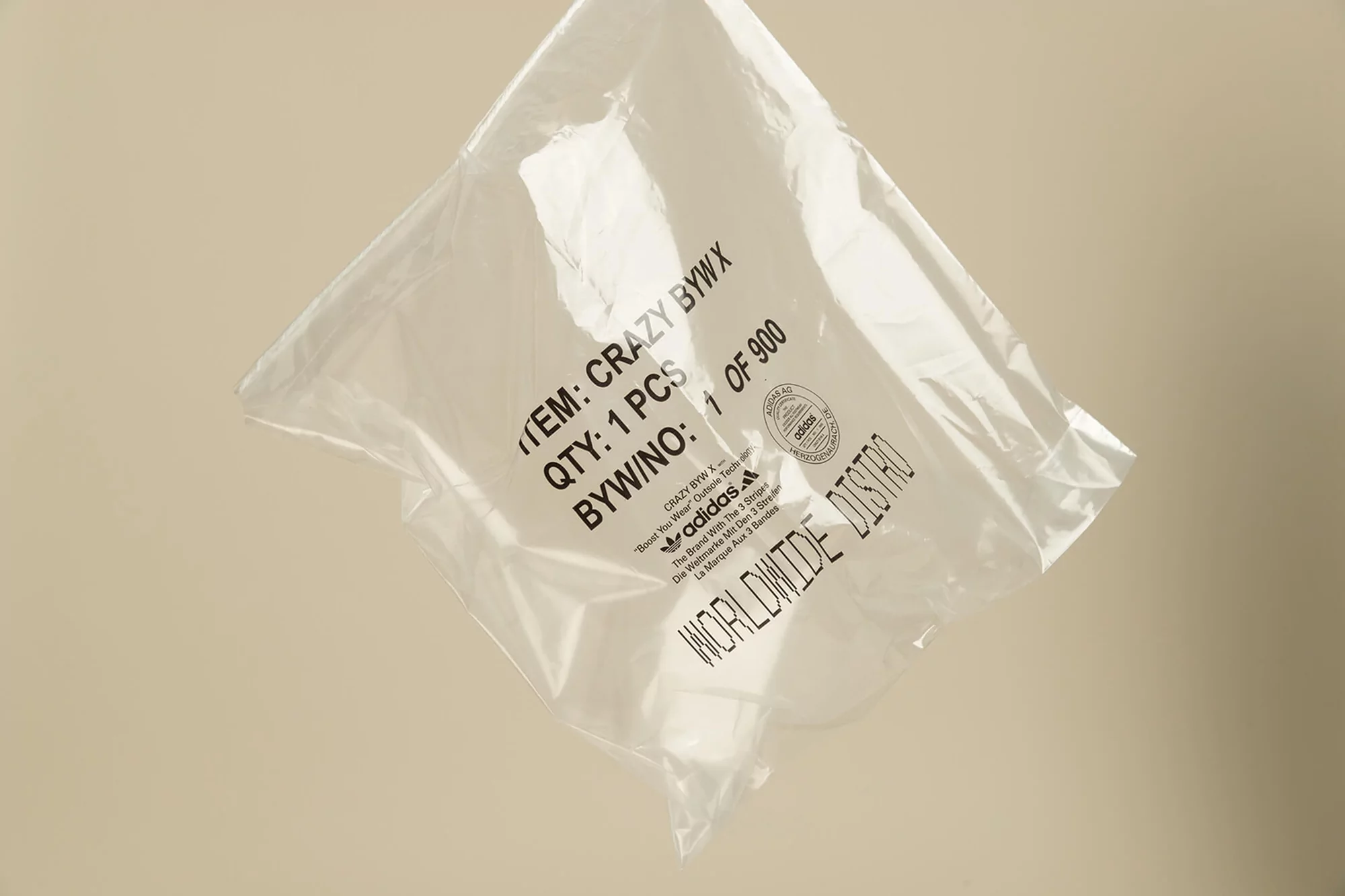 Adidas Crazy BYW Packaging by Actual Source