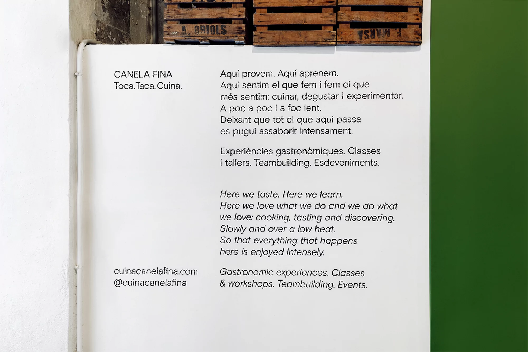 Canela Fina by Pràctica