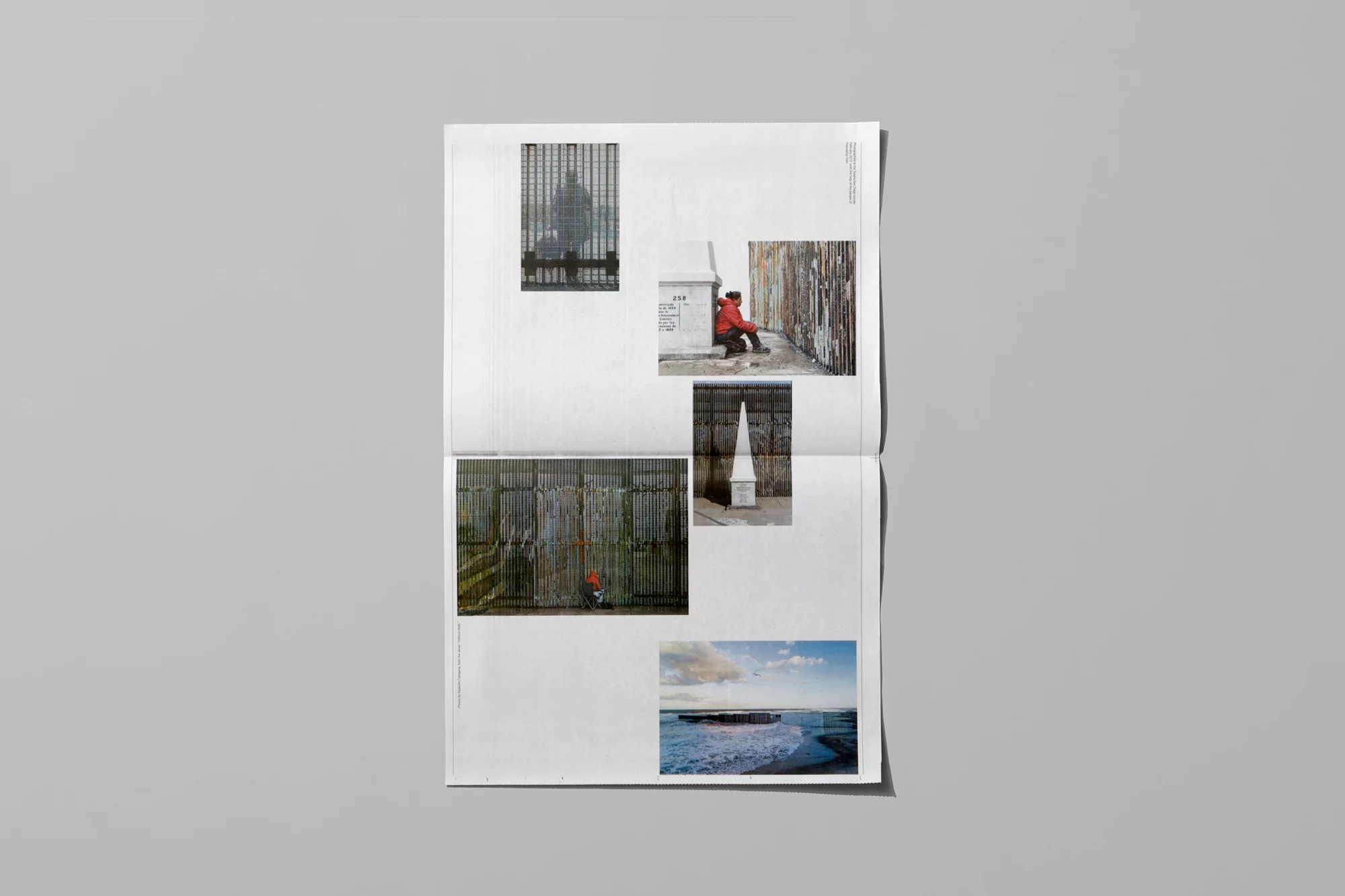 Lines Breaking Newspaper by Underline Studio