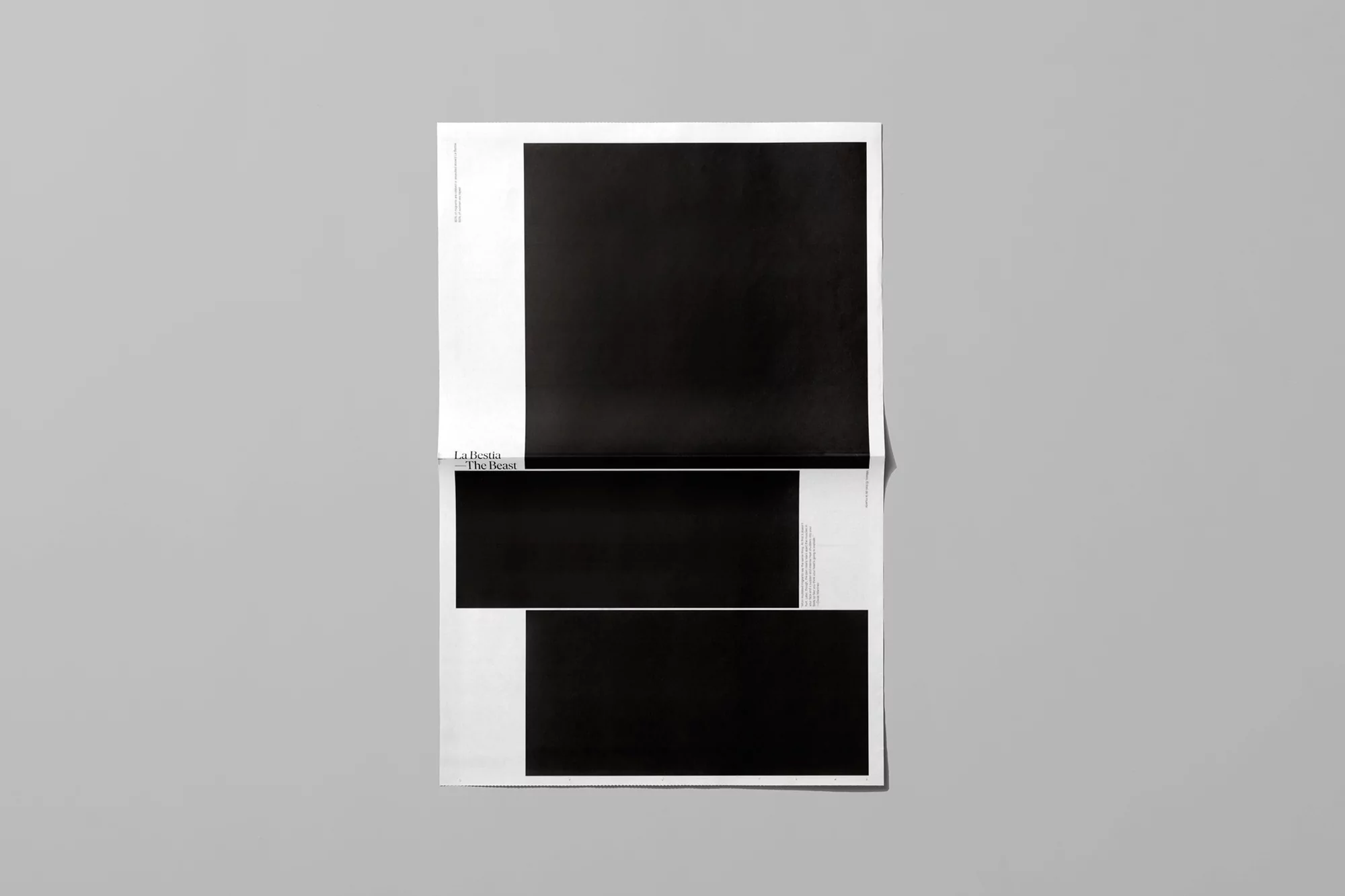 Lines Breaking Newspaper by Underline Studio