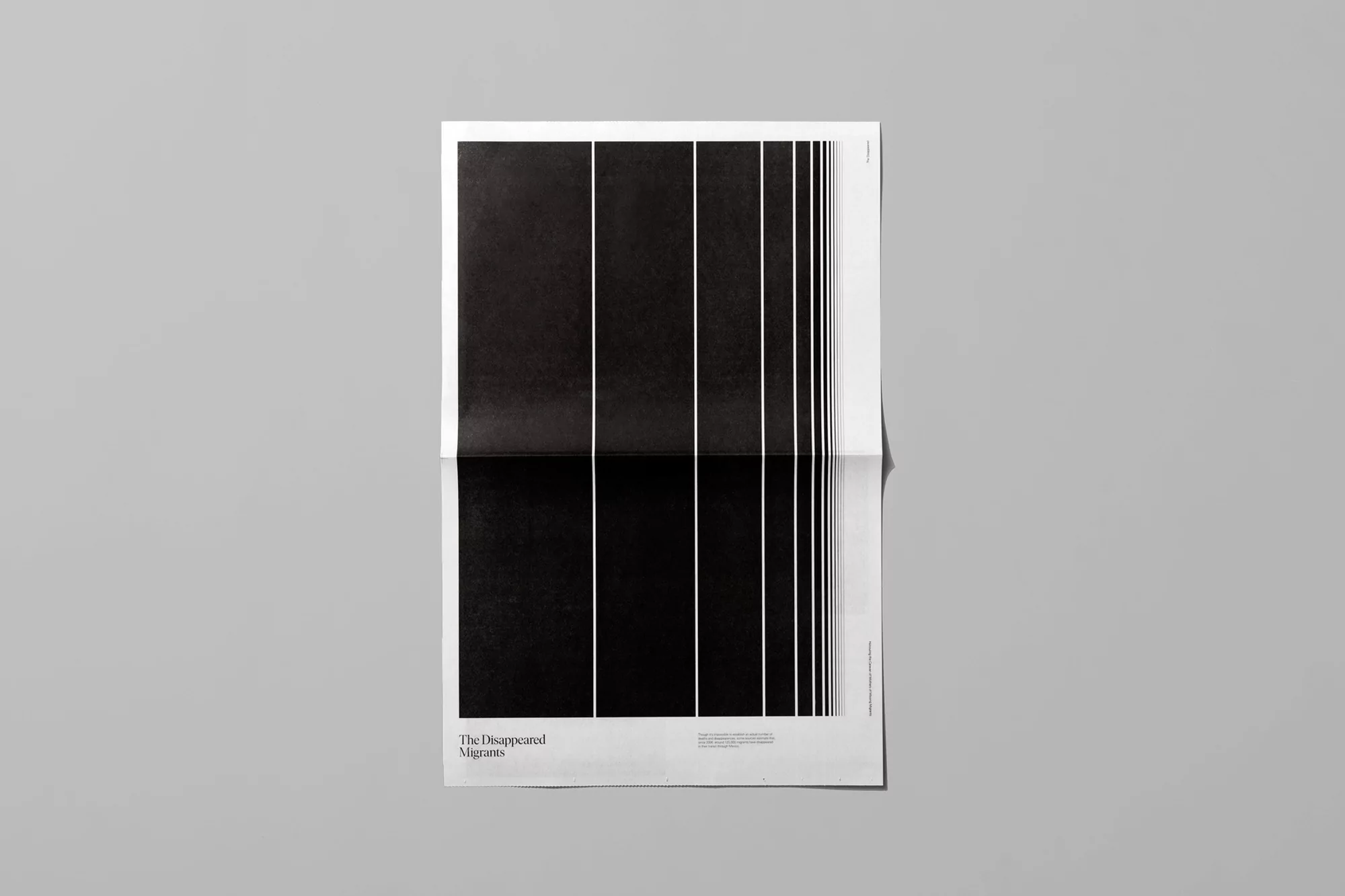 Lines Breaking Newspaper by Underline Studio