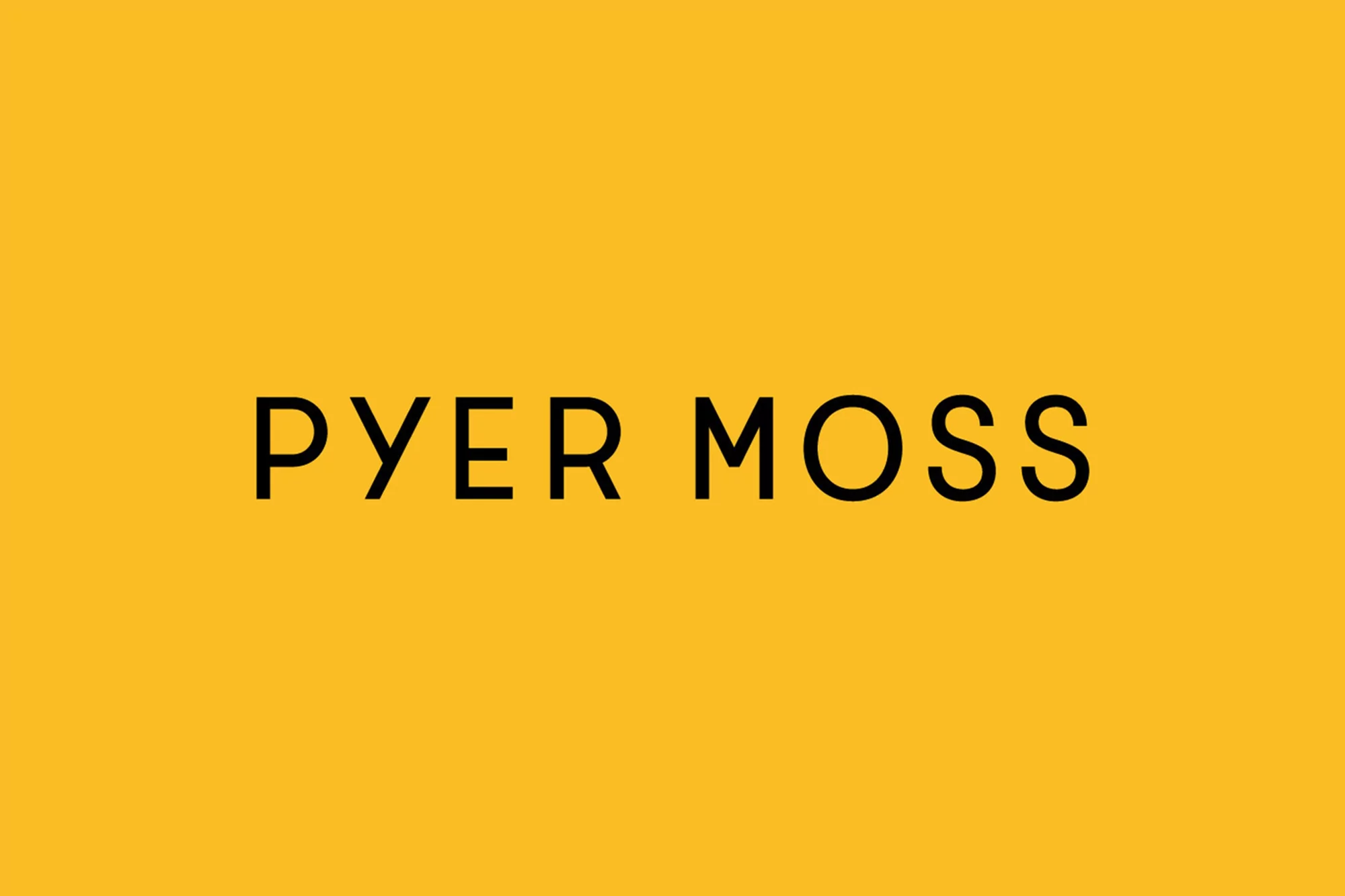 Pyer Moss by Pentagram