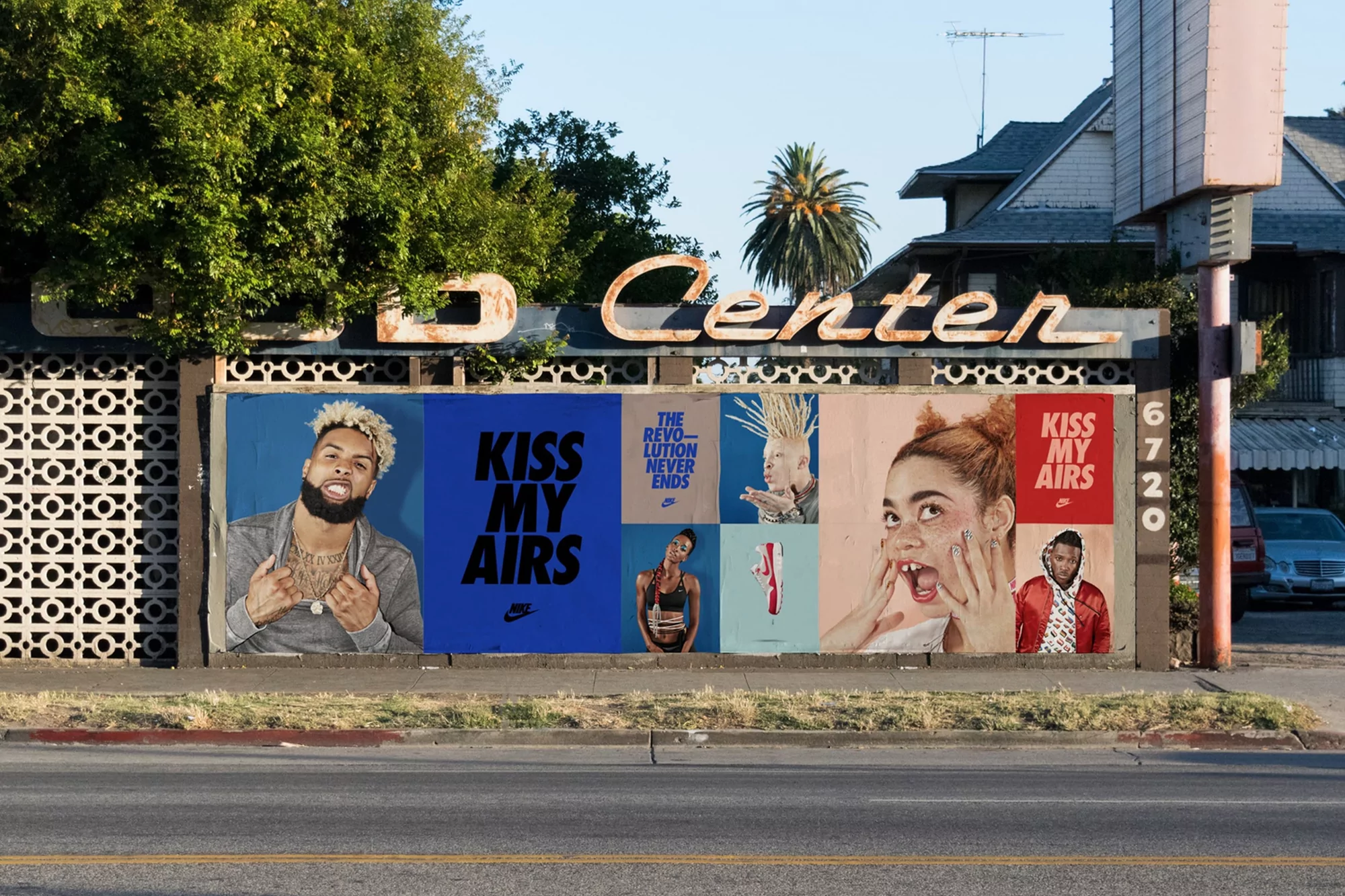 Nike Kiss My Airs Campaign by COLLINS
