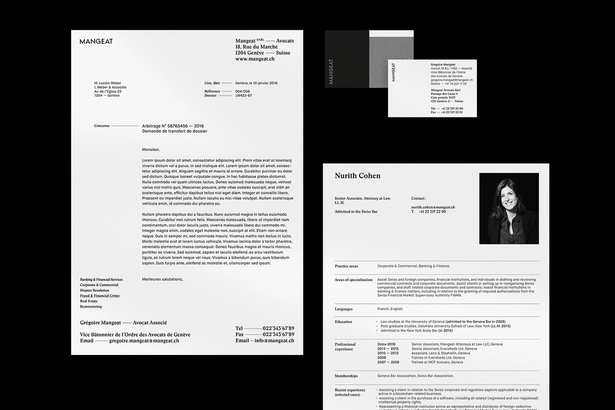 Mangeat Attorneys at Law by Bilal Sebei