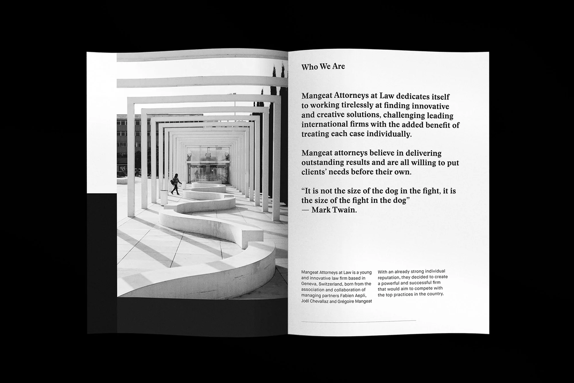 Mangeat Attorneys at Law by Bilal Sebei