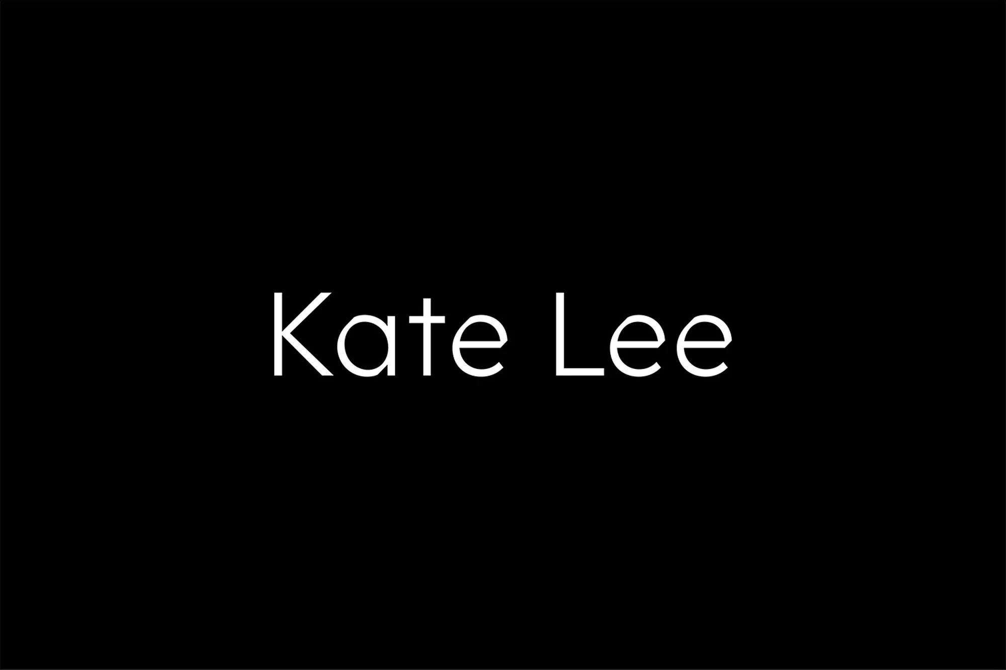 Kate Lee by Both