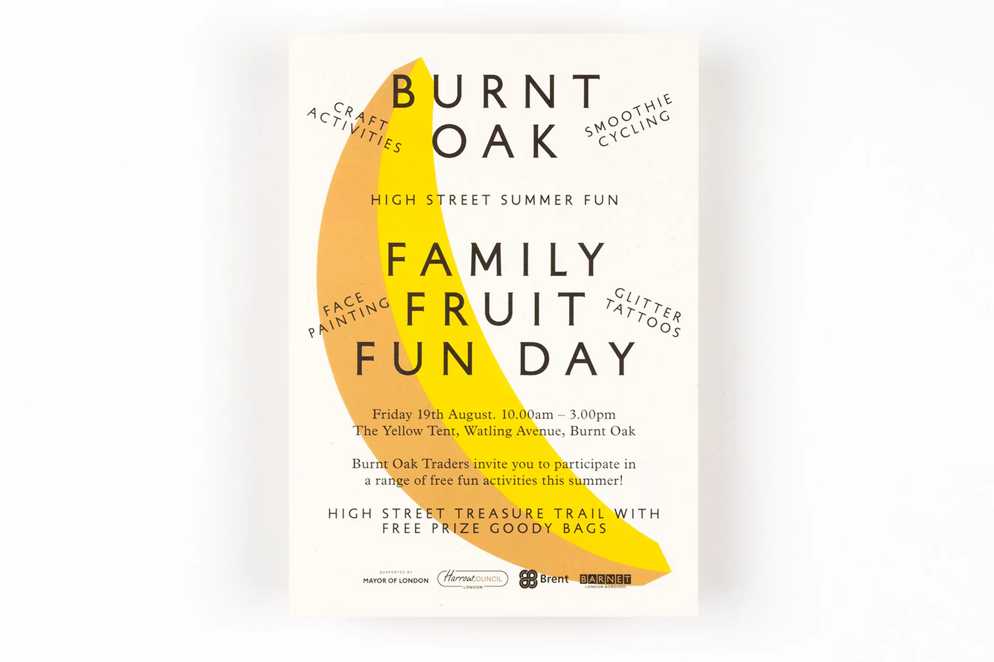 Burnt Oak Looking Forward by Maddison Graphic