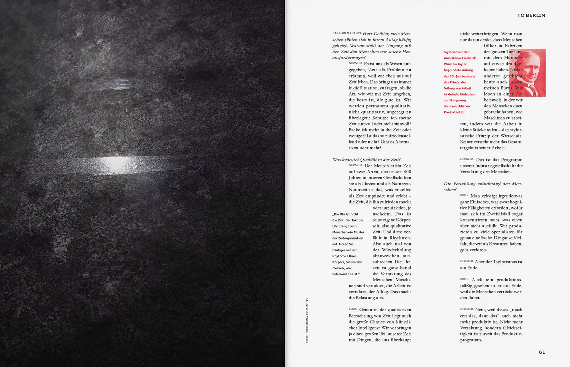 Audi Magazine No.1 by Bureau Borsche
